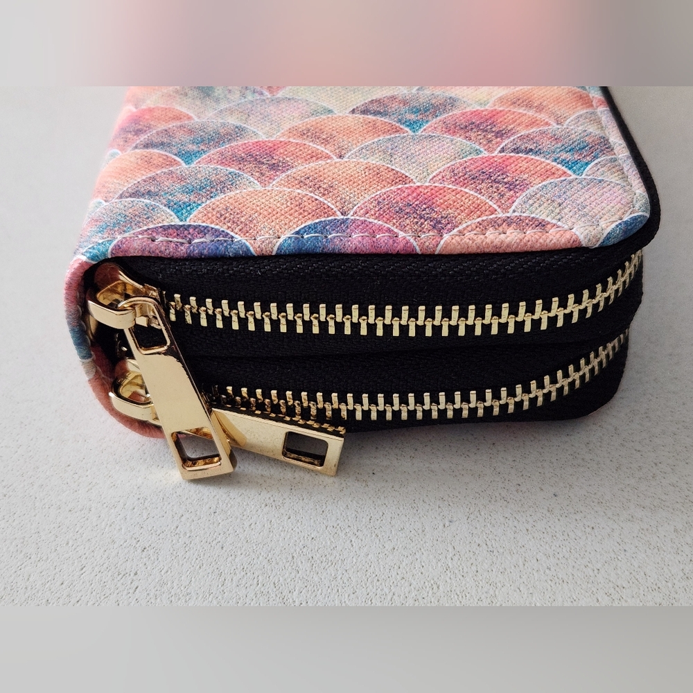 HAWEE Mermaid Pink Pattern Cellphone Wallet - Picture 3 of 7